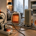 Cómo evitar sobrecarga eléctrica por estufas y calefactores