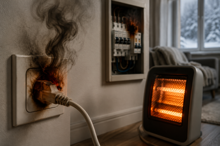 Olor a quemado en invierno senales eléctricas que no debes ignorar