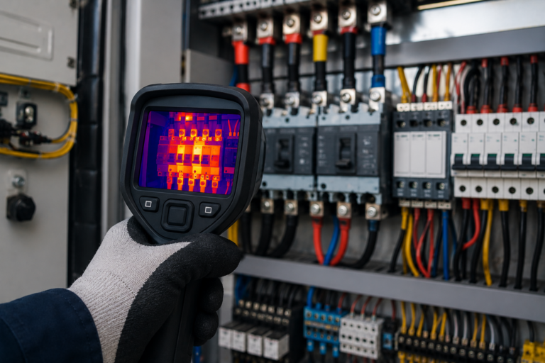 Mantenimiento eléctrico predictivo análisis termografico