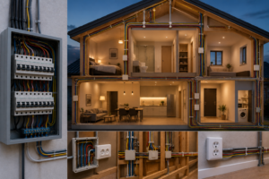 Servicios de Electricidad Residencial y Cableado Eléctrico de una Casa