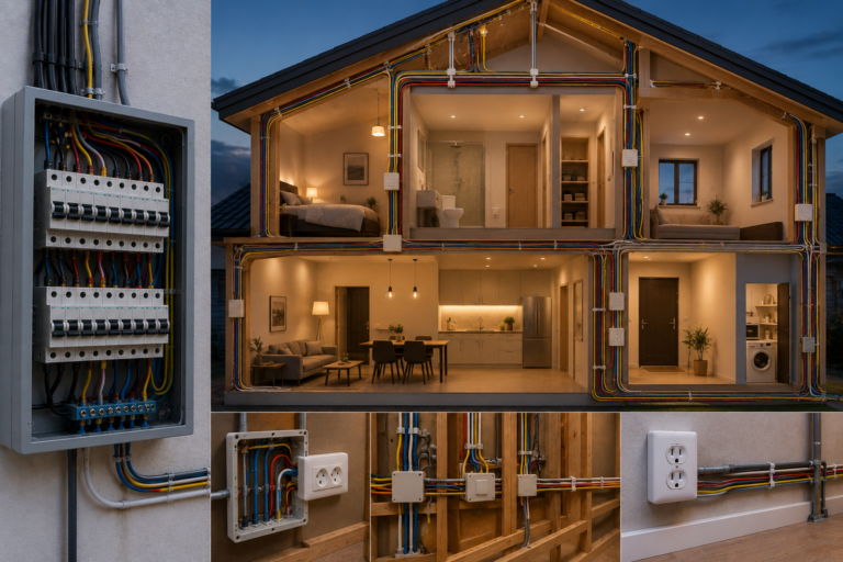 Servicios de Electricidad Residencial y Cableado Eléctrico de una Casa