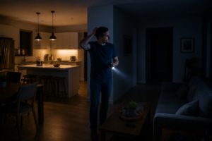 Se corto la luz en una parte de la casa