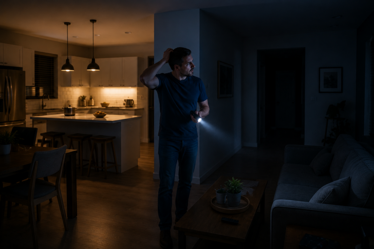 Se corto la luz en una parte de la casa